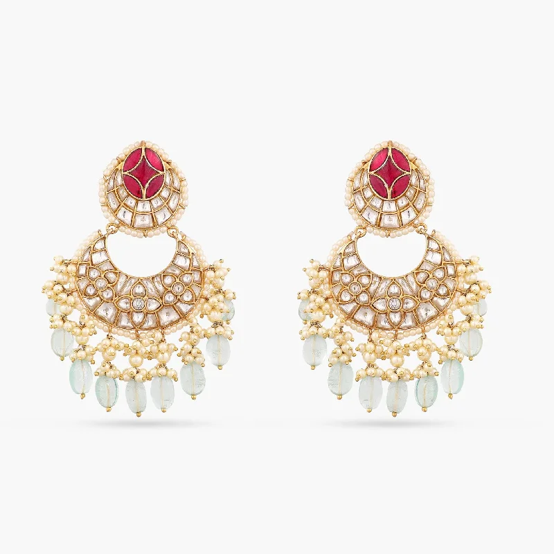 sterling silver lotus ring Satkriti Silver Chaandbali Earrings
