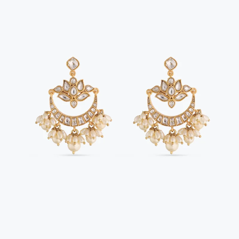 minimalist rose gold bracelet Shobana Gold Plated Silver Earrings