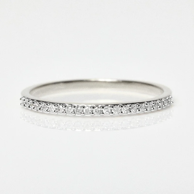 Diamond Pave Eternity Band