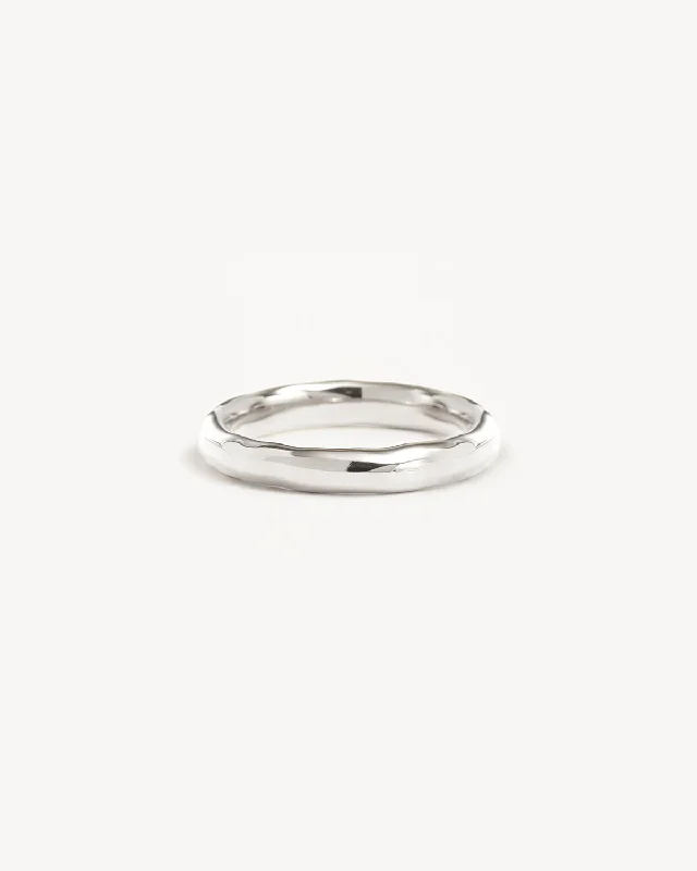 Sterling Silver Lover Medium Ring