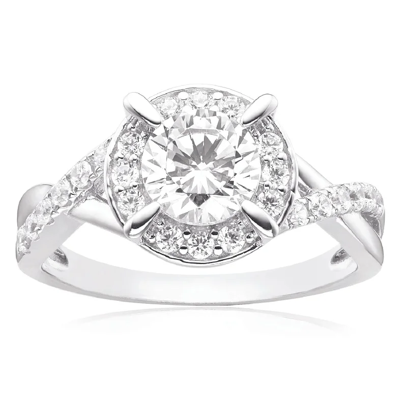 celestial orbit ring set Sterling Silver Round Cut White Cubic Zirconia Princess Rings celestial orbit ring set Sterling Silver Round Cut White Cubic Zirconia Princess Rings