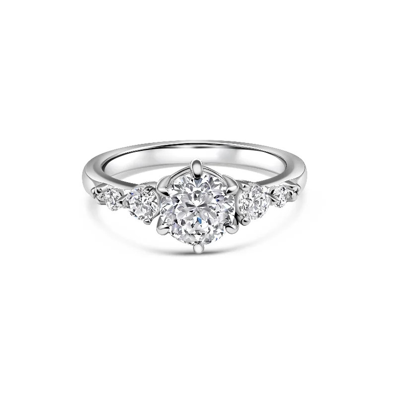 delicate marquise diamond band The Adele