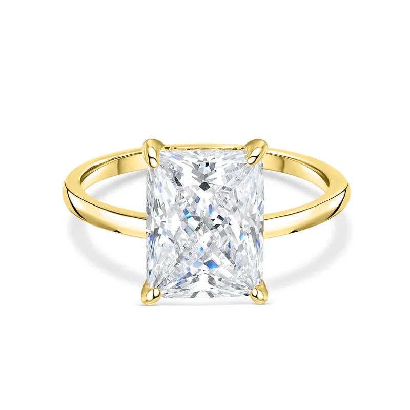 luxury diamond eternity ring The Camille - Gold