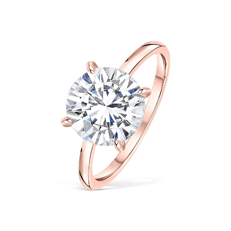 adjustable silver cuff bracelet The Chelsea - Rose Gold