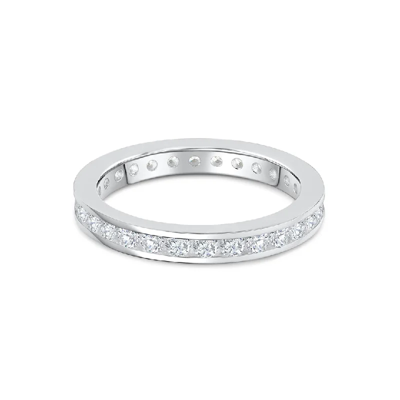 emerald cut diamond wedding ring The Chloe