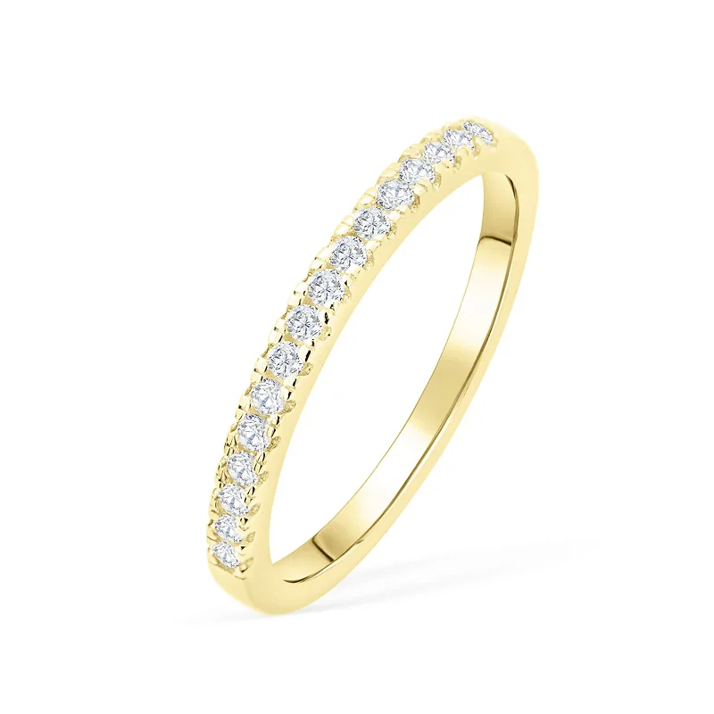 classic gemstone stud earrings The Desire - Gold