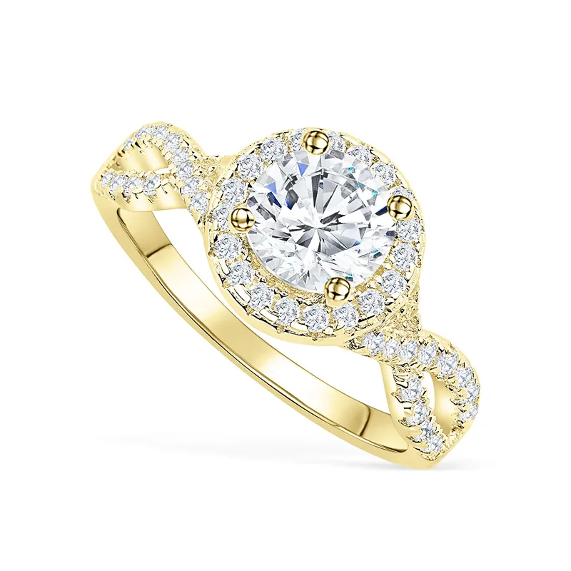 minimal gold ring stack The Grace - Gold