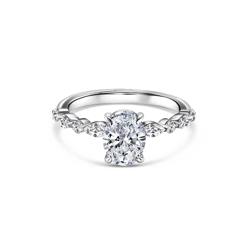 bold gothic vampire ring The Lillian