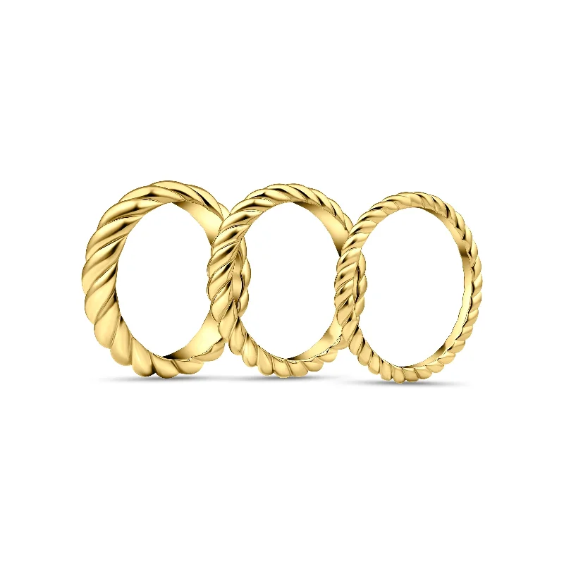 gold initial bracelet personalized The Passion - Gold