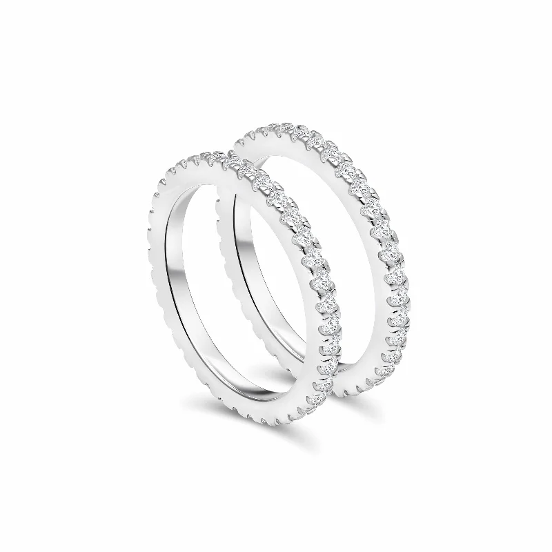 gold opal ring The Promise Stacking Set
