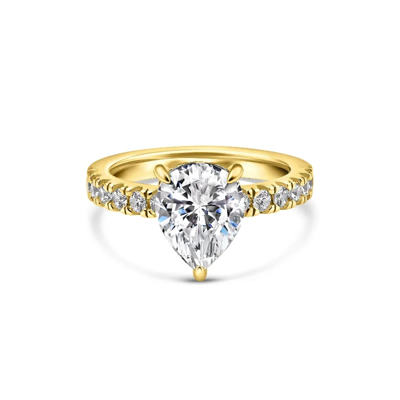 celestial moon and stars ring The Sabrina - Gold