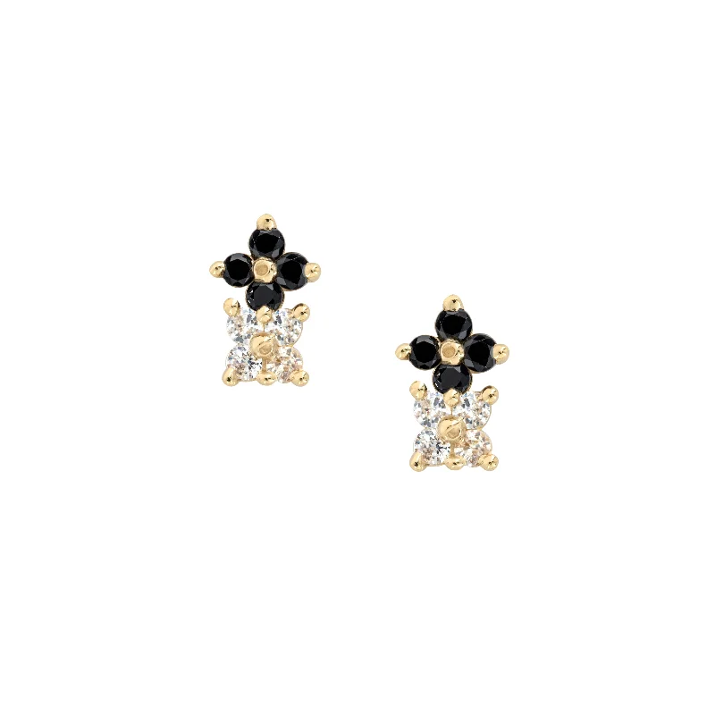 Two O'Clover Studs