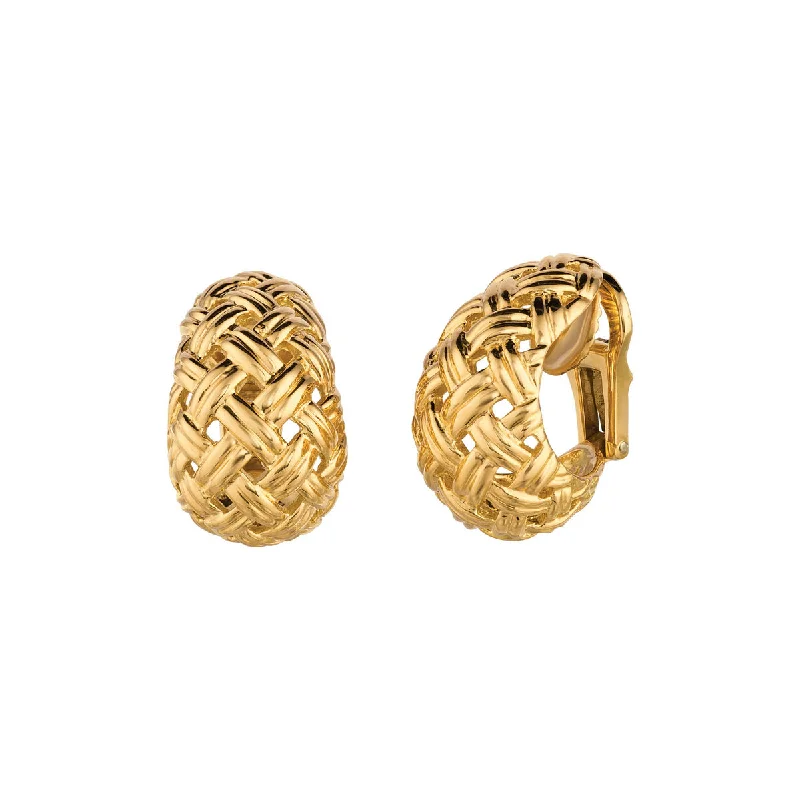 Vannerie Gold Earrings