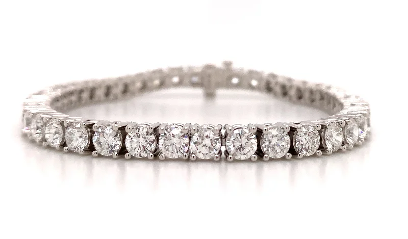 10.00ct t.w. Diamond Tennis Riviere Line Bracelet