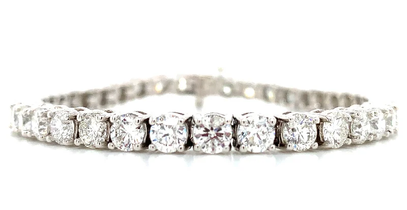 12.18ct t.w. Diamond Tennis Line Riviera Bracelet