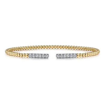 sterling silver toe ring set 14K Yellow Natural Diamond Cuff Bracelet