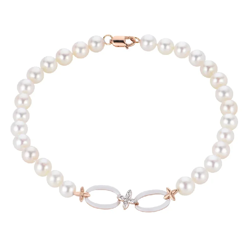 men’s silver wedding band 7.5 inch Fresh Water Pearl and Natural Diamond Bracelet with 14K clasp men’s silver wedding band 7.5 inch Fresh Water Pearl and Natural Diamond Bracelet with 14K clasp