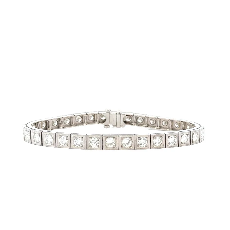 5.76ct Diamond Bracelet