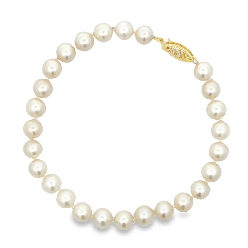 Akoya Pearl Bracelet 6mm