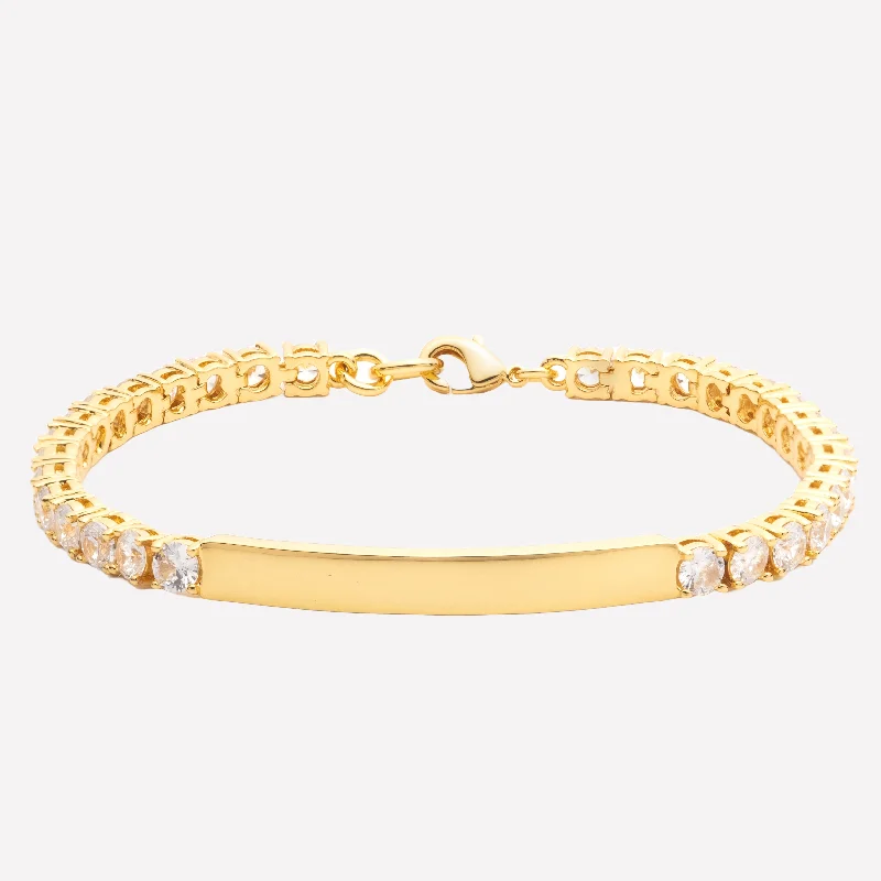 handmade macrame bracelet for men Anik 7 inch tennis bracelet
