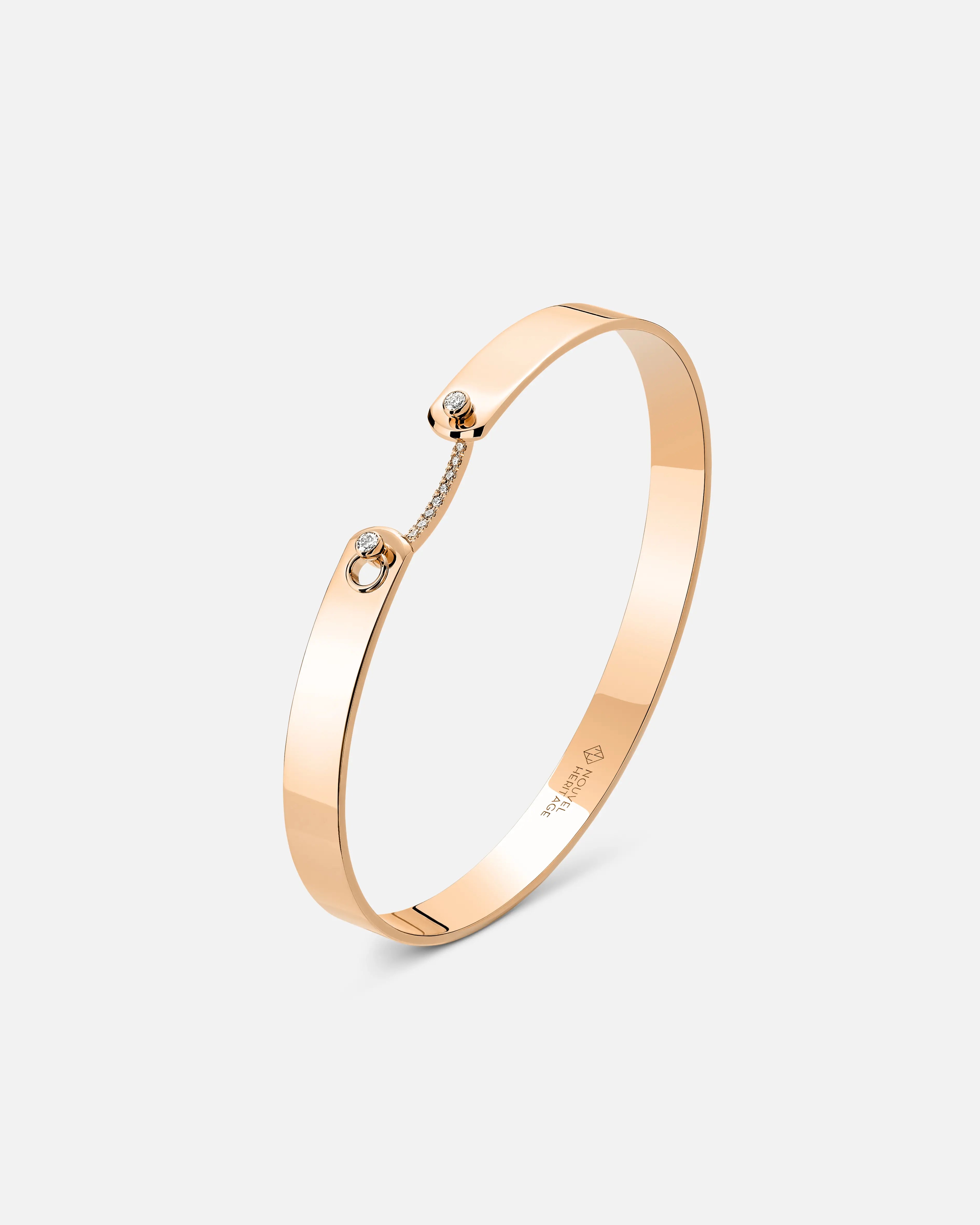 Business Meeting GM Mood Bangle in Rose Gold