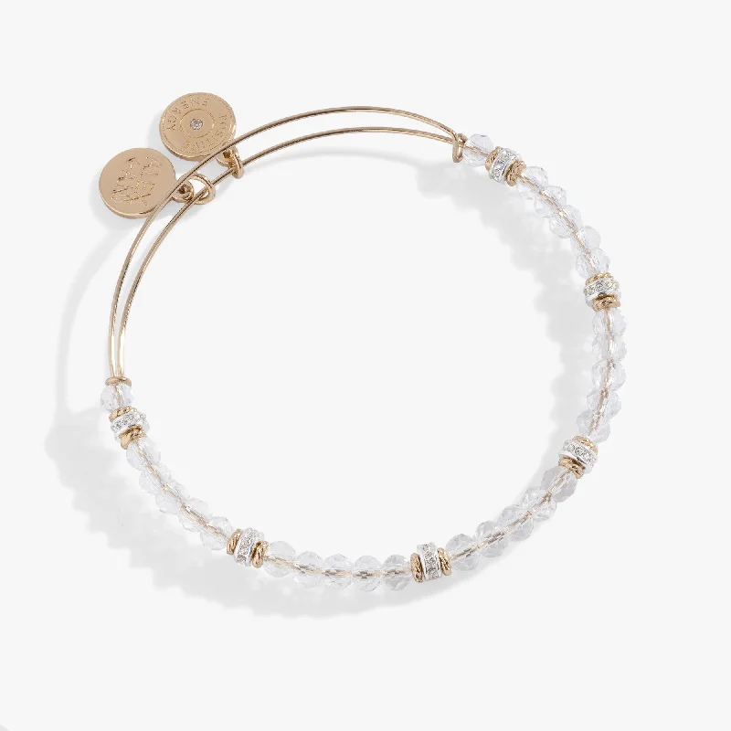 unique diamond tennis bracelet Crystal Beaded Bangle