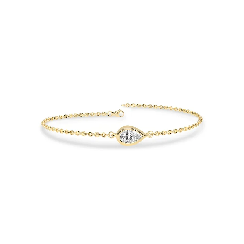 minimalist crystal quartz ring Dewdrop Diamond Glitter Bracelet