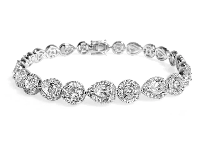 Diamond 5.84ctw Statement Tennis Bracelet