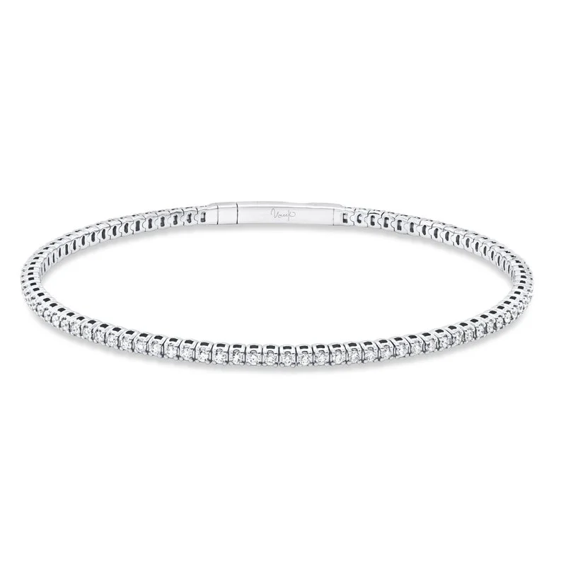 Diamond Flexable Bangle Bracelet