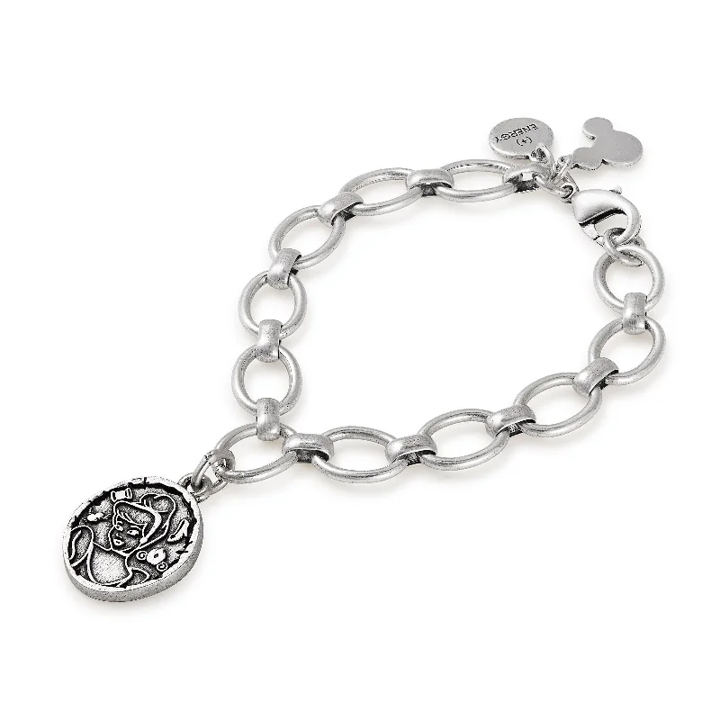 elegant pearl bridal set Disney® Cinderella Coin Chain Bracelet