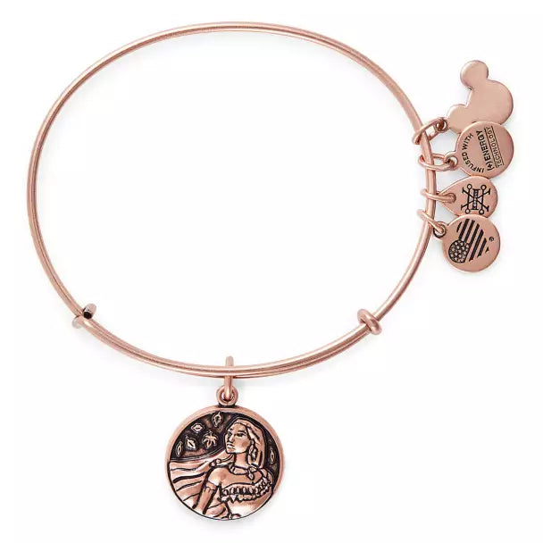 vintage flower brooch pin Disney® Pocahontas 'Let Your Spirit Guide You' Charm Bangle