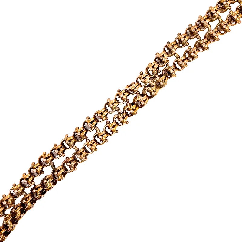 DOUBLE STRAND ROLO BRACELET