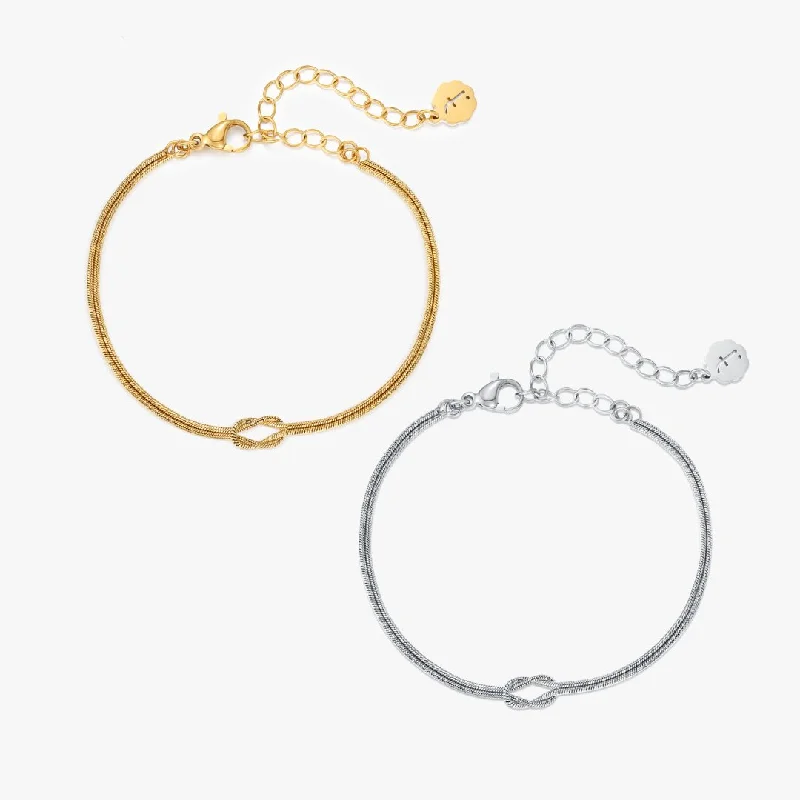 minimalist clover charm bracelet Hercules Knot Bracelet (Greek Inspired Collection) minimalist clover charm bracelet Hercules Knot Bracelet (Greek Inspired Collection)