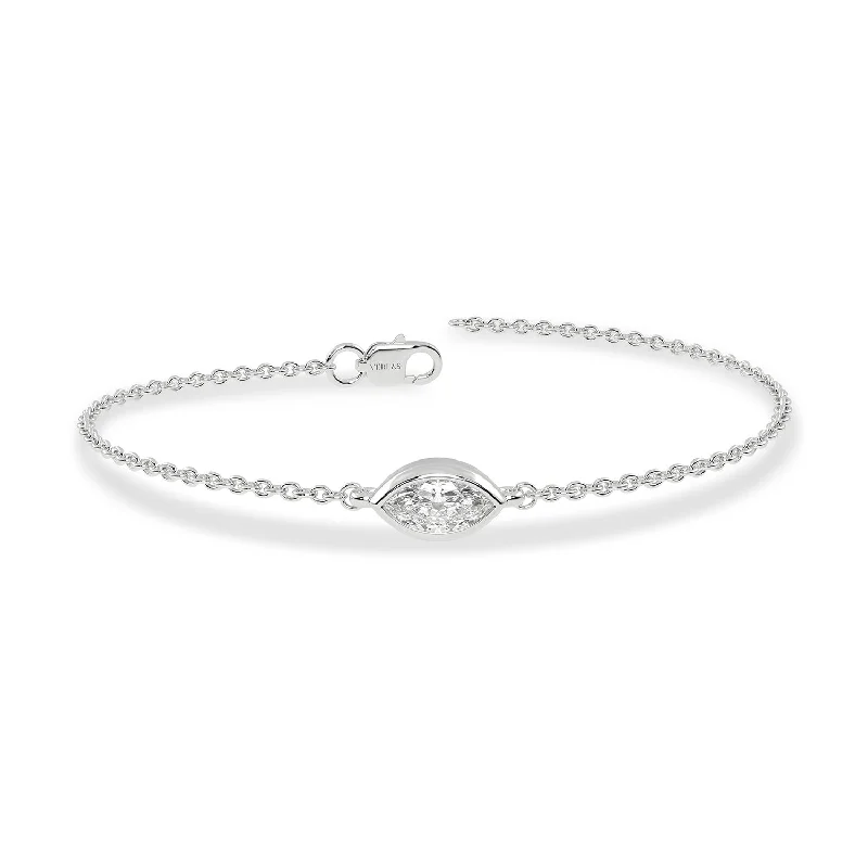 unique square diamond ring Marquise Diamond Glitter Bracelet