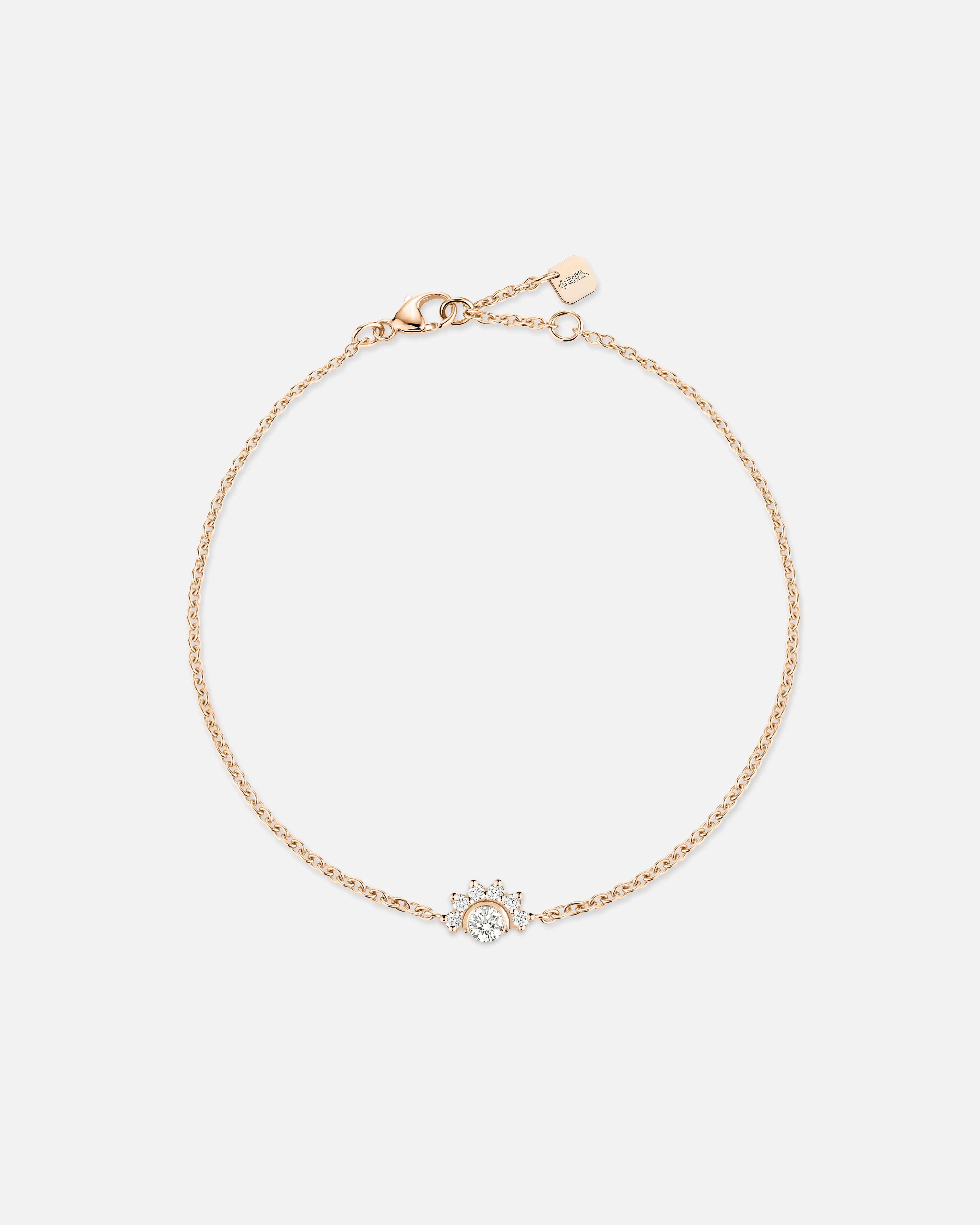 Mystic Diamond Bracelet in Rose Gold