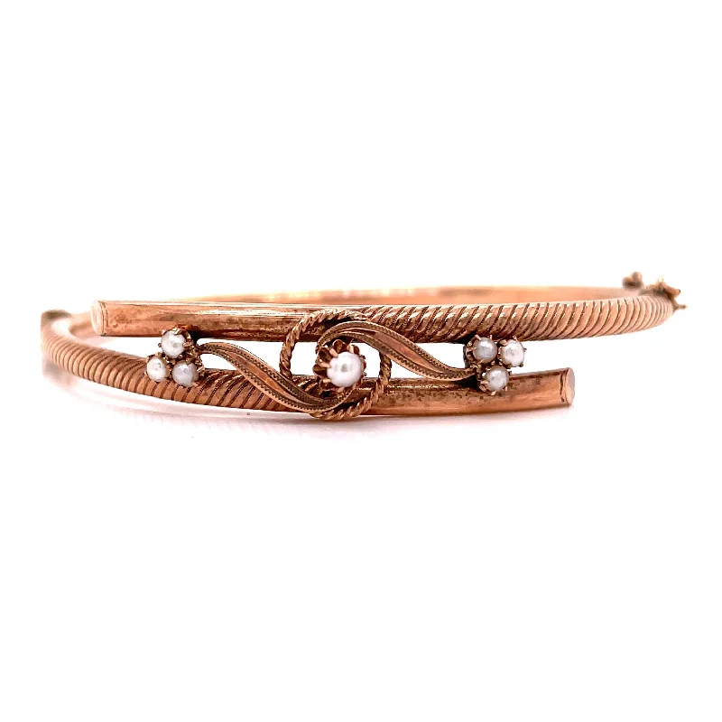 PEARL BANGLE BRACELET