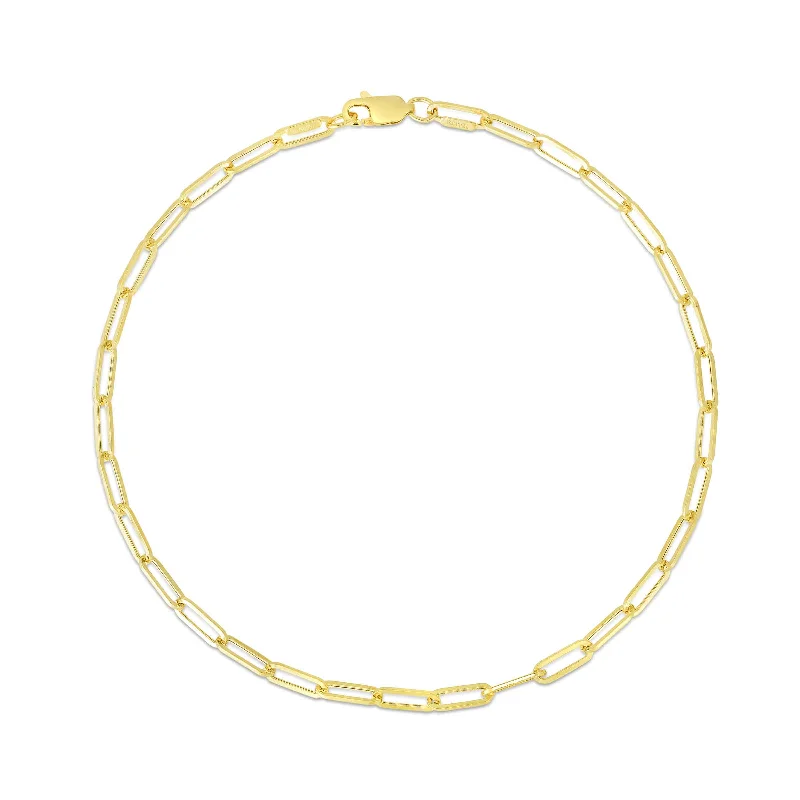 vintage diamond pendant necklace Petite Paperclip Links Bracelet, 7.25 Inches, 14K Yellow Gold vintage diamond pendant necklace Petite Paperclip Links Bracelet, 7.25 Inches, 14K Yellow Gold