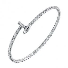 celestial sun charm anklet Sterling/Rhodium Finish White Nail Cuff Bracelet Size 7 with Cubic Zirconium celestial sun charm anklet Sterling/Rhodium Finish White Nail Cuff Bracelet Size 7 with Cubic Zirconium