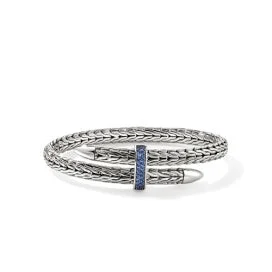 bold statement cuff bracelet Sterling Silver Blue Sapphire Spear Collection Bracelet bold statement cuff bracelet Sterling Silver Blue Sapphire Spear Collection Bracelet