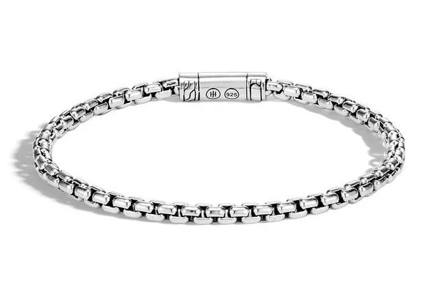 handmade gemstone anklet boho Sterling Silver Classic Chain 8 inch Bracelet