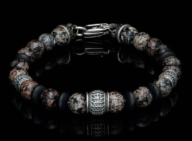 handcrafted filigree ring silver Sterling Silver Red Obsidian 8.5 inch Bead Bracelet handcrafted filigree ring silver Sterling Silver Red Obsidian 8.5 inch Bead Bracelet