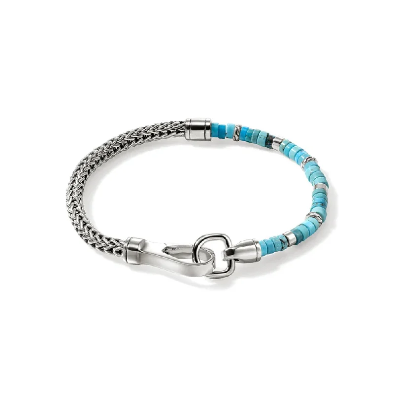 large statement turquoise ring Sterling Silver Turquoise Bracelet