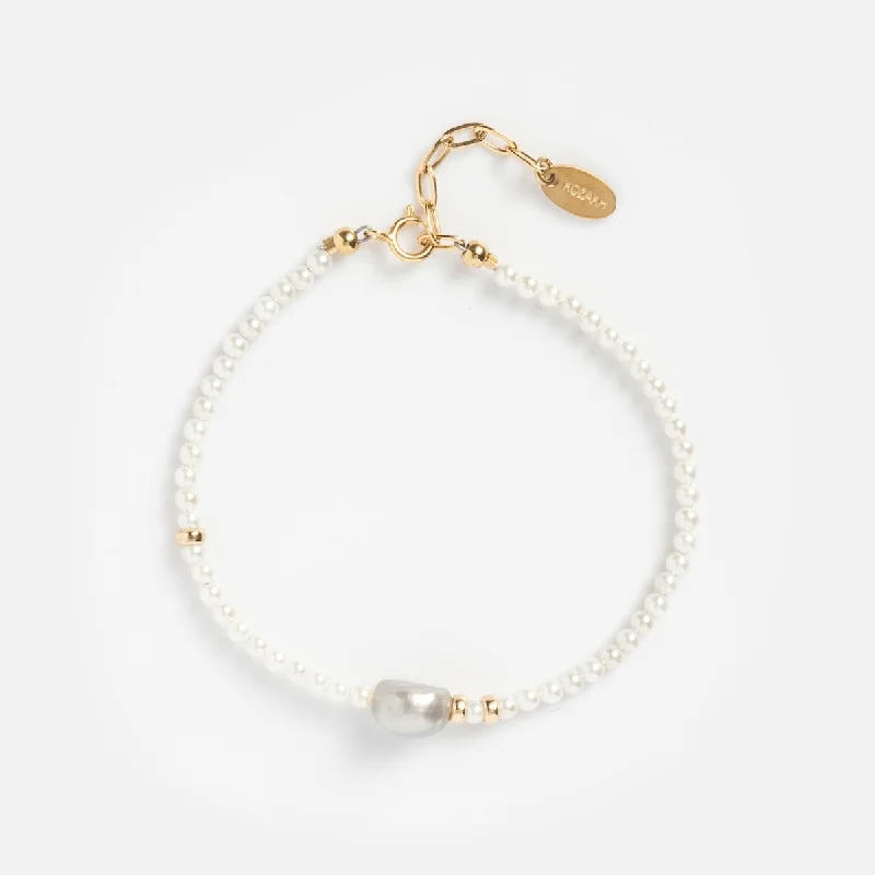 handcrafted braided silver bracelet Teji Bracelet