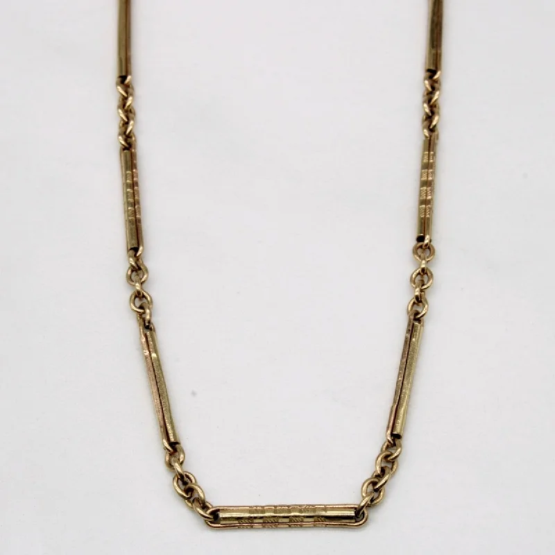real peridot charm bracelet 10k Yellow Gold Chain | 14" |