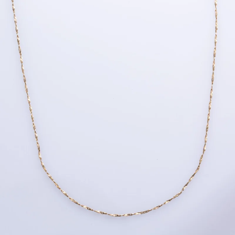 star-shaped cartilage stud earrings 10k Yellow Gold Rope Chain | 20" |