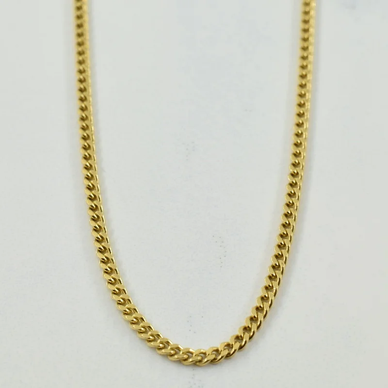 snake chain bracelet gold 10k Yellow Gold Cuban Link Chain | 20" |