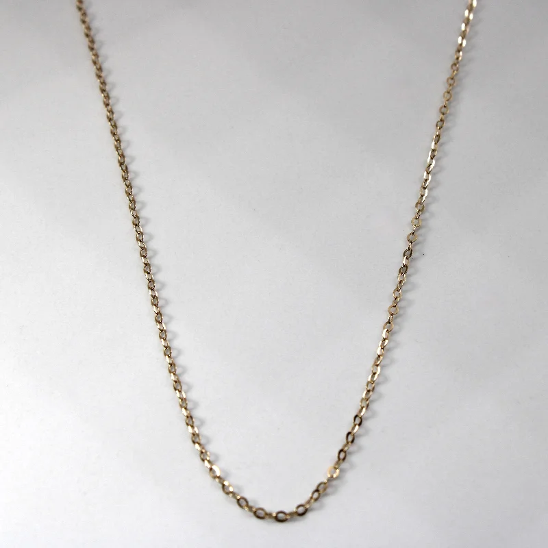 sterling silver dragonfly pendant 10k Yellow Gold Rolo Link Chain | 18"|