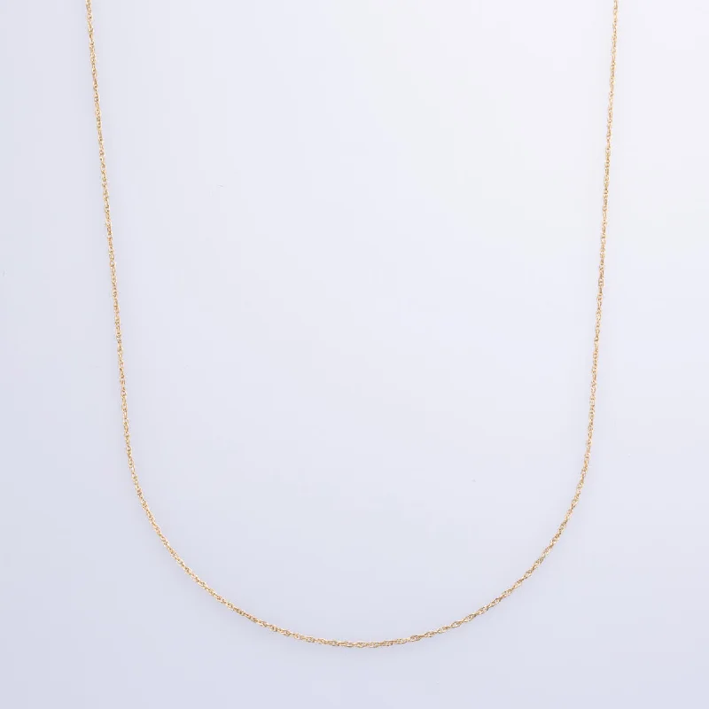 sterling silver angel wing pendant 10k Yellow Gold Rope Chain | 17" |