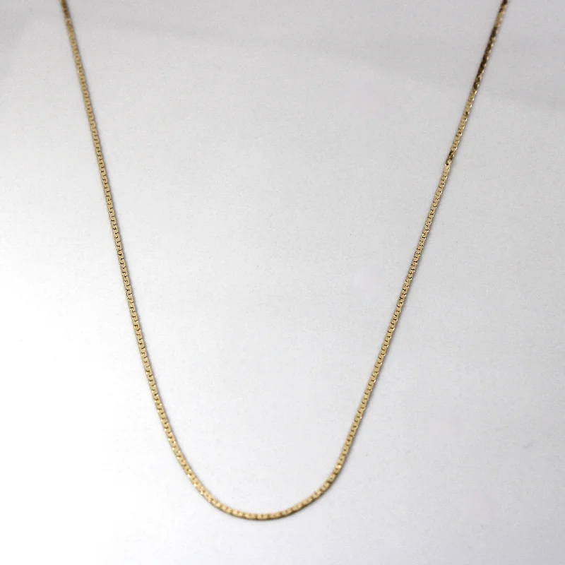 large statement turquoise ring 10k Yellow Gold Serpentine Chain | 20"|