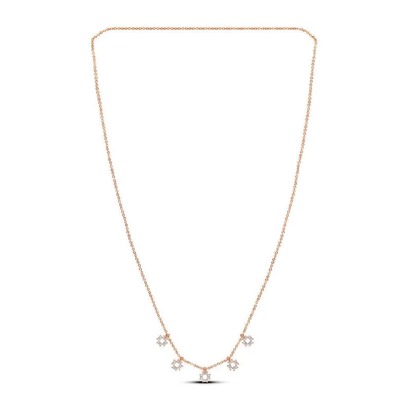 14K 0.28CT Diamond Necklace